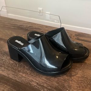 DISCONTINUED Melissa Block Heel Mule from Brazil
